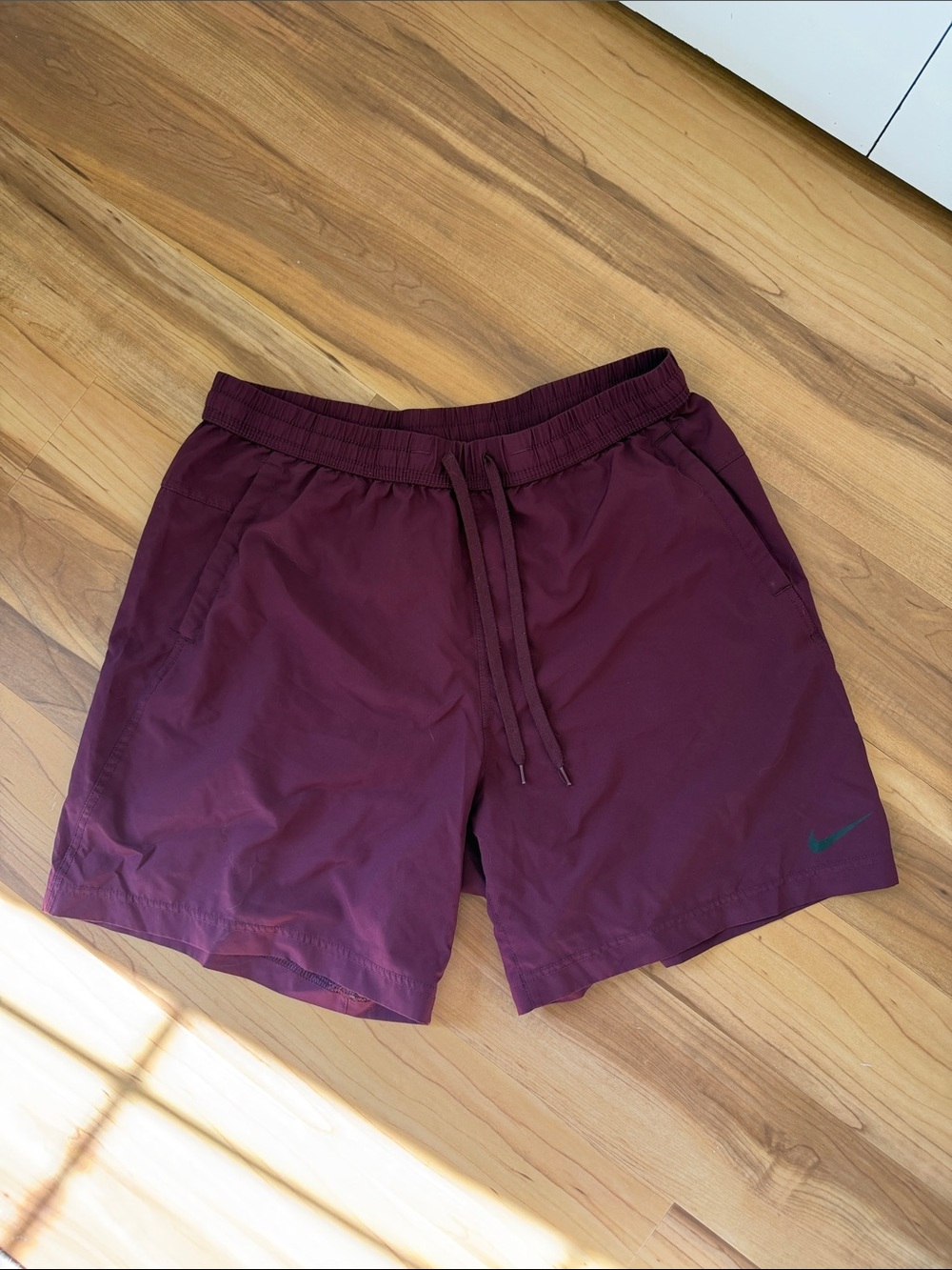 Nike Men's Burgundy Athletic Shorts